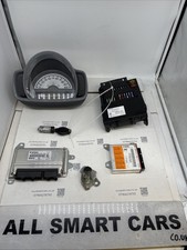 SMART CAR 451 FORTWO COUPE 2008 - 1.0 PETROL ECU KIT & SAM UNIT & LOCKS 78k
