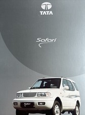 The Tata Safari 4x4 Vehicle Car Sales Info Brochure In German