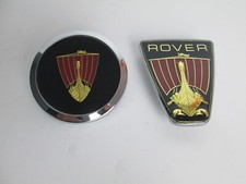 Rover P6 Bonnet & Boot Badges - pair - New
