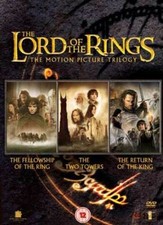 The Lord of the Rings Trilogy DVD (2005) Elijah Wood, Jackson (DIR) cert 12 6