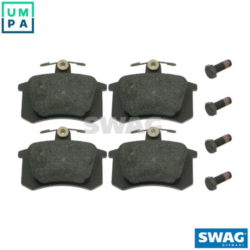 Brake pad set disc - set,