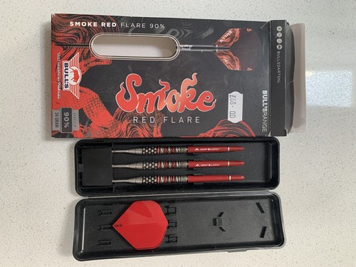 Bulls smoke red flare - smoke, 90%