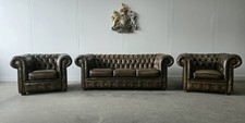 1. THREE SEATER CHESTERFIELD