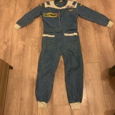 OMP Single Layer Race Suit 1990