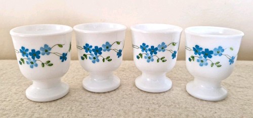 Set vintage glass egg - 4,