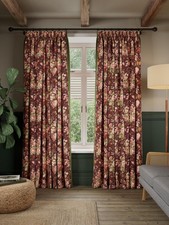 Sanderson lined pencil pleat - sanderson,