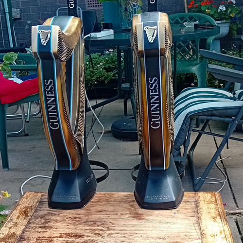 Guinness beer pump tap handles - beer,