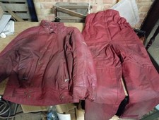 Vintage Bellstaff Aquatex Motorcycle Jacket And Trousers XL 