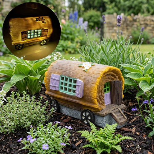Solar fairy caravan light - fairy,