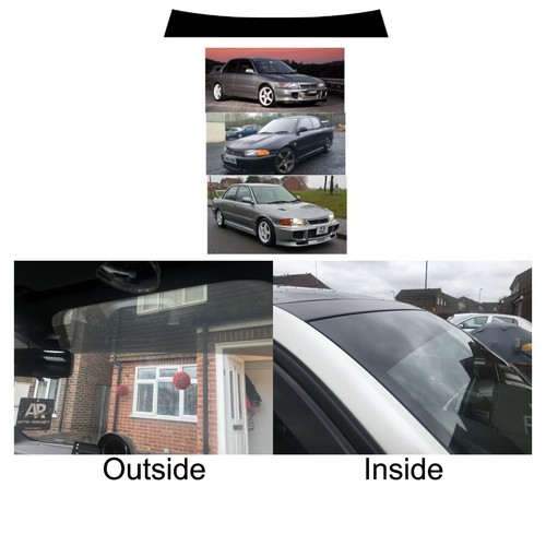 Mitsubishi sunstrip for evo - mitsubishi,