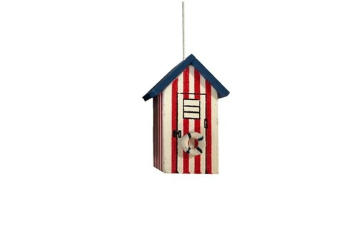 Nautical red white wooden - nautical,