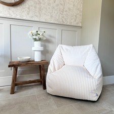 Jumbo Cord Large Snuggle Chair | Soft Jumbo Corduroy Fabric | Sink-in Comfort