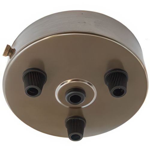 Ceiling rose with three - with,