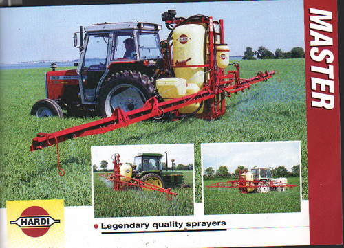 Hardi master tractor - hardi, "master"
