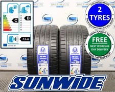 X2 255/35ZR18 255 35 18 94W XL SUNWIDE RS-ONE NEW TYRES *AMAZING 'B' WET GRIP!*