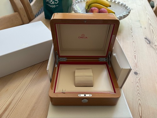 Omega wood watch - watch,
