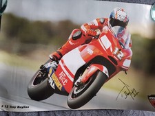 Troy Bayliss Ducati Signed