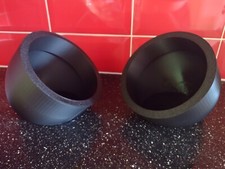 Focal ICU 130 - Plastic Angled Speaker Pod Car Van Rear Camper MotorHome