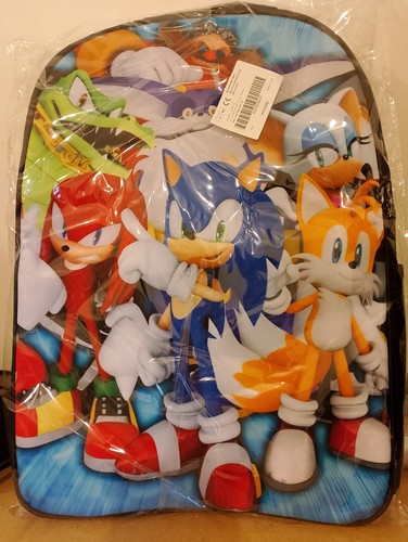 Sonic the hedgehog school - hedgehog, bag