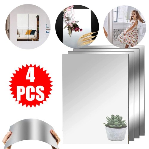 4pcs diy acrylic mirror tiles - diy,