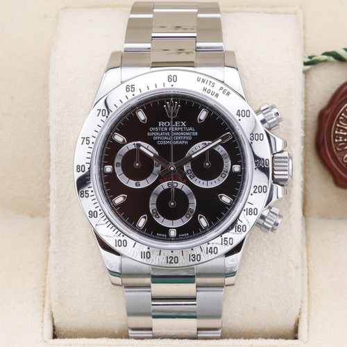 Rolex daytona 116520 black - rolex,