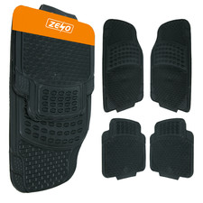 4 PCS CAR MATS RUBBER BLACK