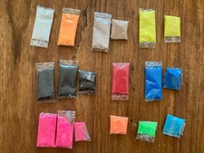 Coloured Sand for crafts - 11  colours