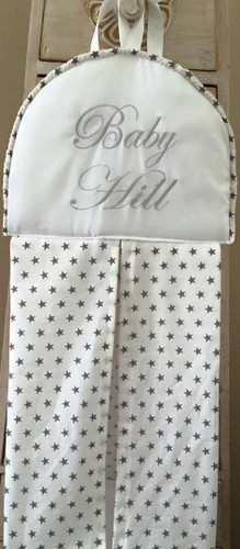 Personalised nappy stacker - personalised,