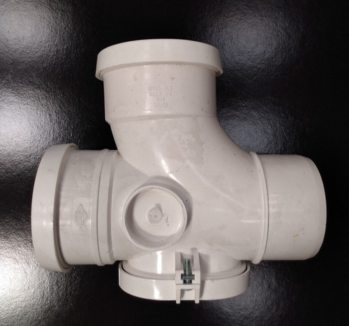 110mm white soil pipe tee - white,