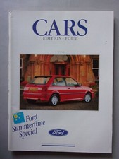 FORD CARS 1990/07 UK Mkt Prestige Brochure - Fiesta XR2i, Escort Cabrio Granada