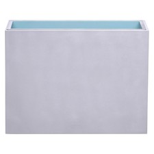 Silver Zinc Tall Metal