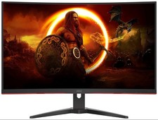 AOC Curved Gaming Monitor 32" 240Hz 0.5ms Full HD C32G2ZEBK - BRAND NEW SEALED