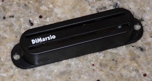 Dimarzio black rail pickup - dimarzio,