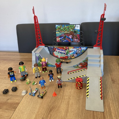 Playmobil skate park - park, city