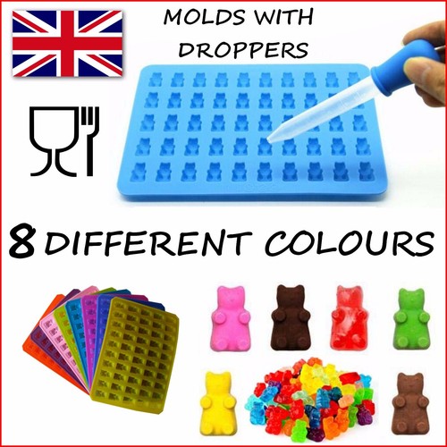 Silicone gummy bear chocolate - bear,