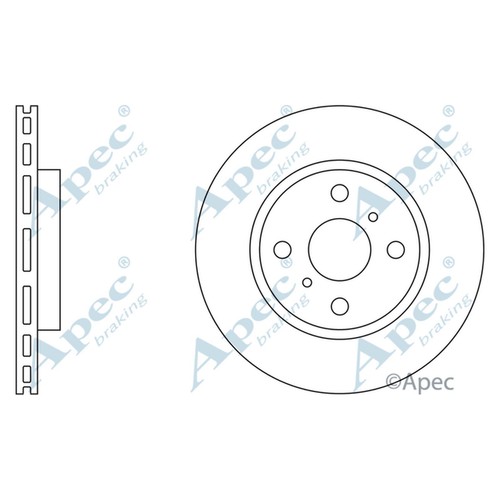 Brake discs vented - discs, for