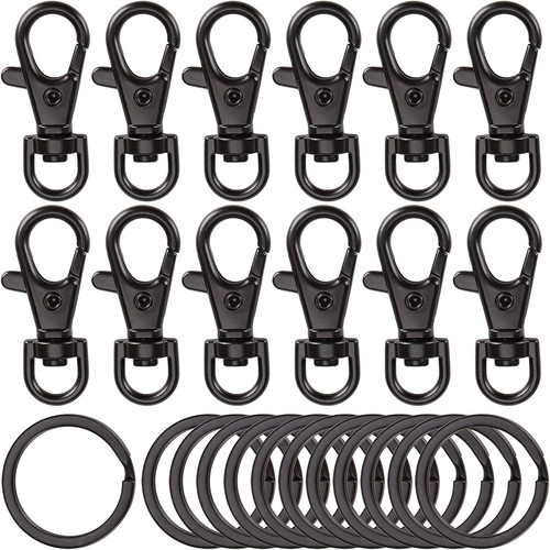 24pcs metal swivel - 24pcs,