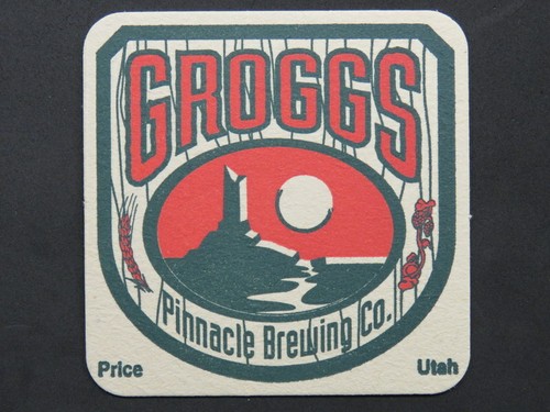 Rare beer coaster groggs - ~,