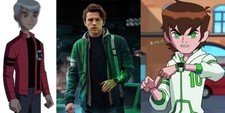 Handmade Ben 10 Costume Leather Jacket Cosplay for Men and Women