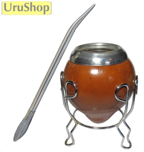 K22 uruguayan mate gourd with - k22,