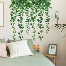 Tropical Leaves Vine Wall