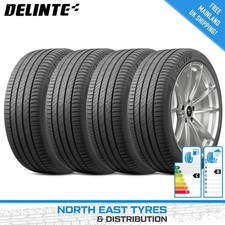 4X 205 55 16 DELINTE DS2 | GREAT C/B RATINGS | NEW HIGH QUALITY TYRES | M+S 91V