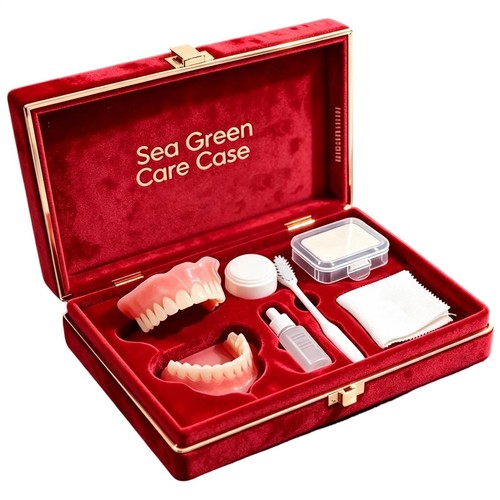 Silicone dentures kit - silicone,