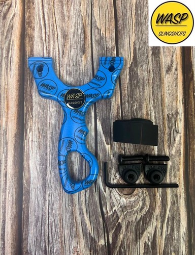 Wasp logo blue outlaw - wasp,