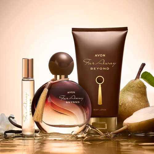 Avon far away beyond - away, pear