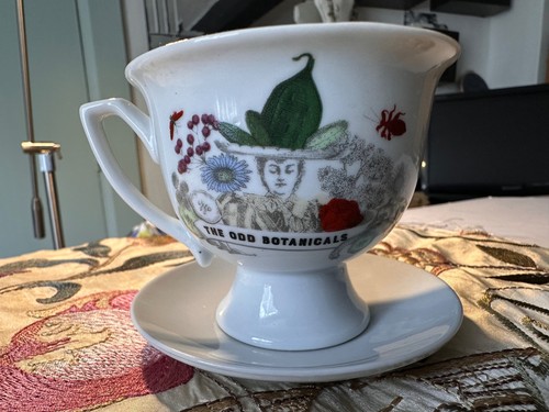 Hendricks gin cup and saucer - hendricks,