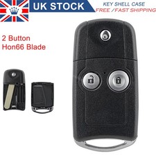 2 Button Flip Remote Key Fob