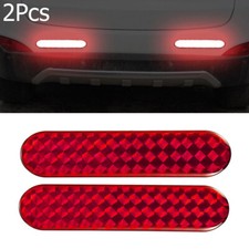 2x Red Safety Warning Strip