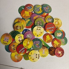 Pokémon VINTAGE Pog Battle