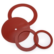 4pcs Casting Machine Gasket Rubber Gasket Jewelry Making Tools Accessory